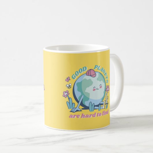 Goede planeten zijn moeilijk te vinden op de Mok o (Voorkant rechts)