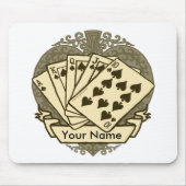 Goede Poker Hand muismat (Voorkant)