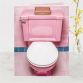 GOEDE POOPS FUNNY BIRTHDAY CARDS OUDER WORDEN KAART (Gele Bloem)