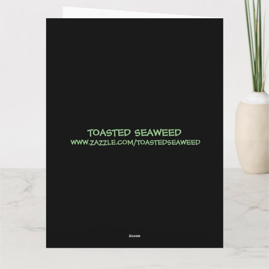 GOEDE POOPS FUNNY BIRTHDAY CARDS OUDER WORDEN KAART (Achterkant)