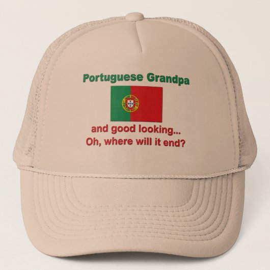 Goede Portugese Opa Lkg Trucker Pet (Voorkant)