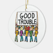 Goede Problemen Keramisch Ornament (Links)