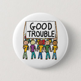 Goede problemen ronde button 5,7 cm