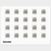 Goede Problemen Ronde Sticker (Vel)
