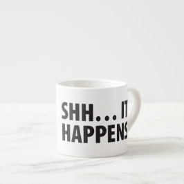 GOEDE PUPPY . HET IS GEBEURD. B&W ESPRESSO KOP