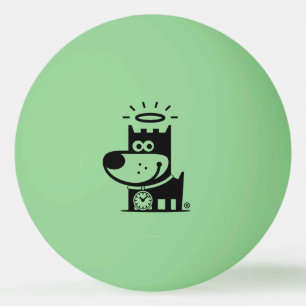 GOEDE PUPPY Ping Pong Ball . Gloed in het donker