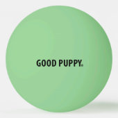 GOEDE PUPPY Ping Pong Ball . Gloed in het donker (Achterkant)