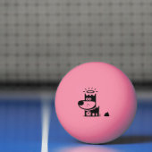 GOEDE PUPPY Ping Pong Ball . Het gebeurt... Zwart (Net)