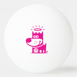 GOEDE PUPPY Ping Pong Ball . Magenta