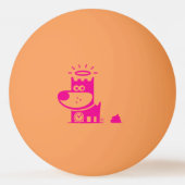 GOEDE PUPPY Ping Pong Ball . SHH... HET IS Magenta (Voorkant)