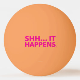GOEDE PUPPY Ping Pong Ball . SHH... HET IS Magenta