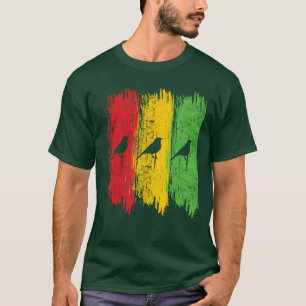 Goede Rastafari-muziek Vibe Alleen Rasta Jamaica R T-shirt