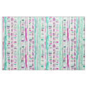 GOEDE REACTIE Aqua Beachy Brushstroke Stripe Stof (Fat Quarter)