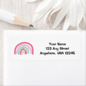 Goede regenboog doen etiket (Insitu)