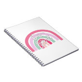 Goede regenboog doen notitieboek (Rechterzijde)