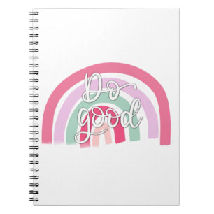 Goede regenboog doen notitieboek