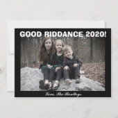 GOEDE RIDDANCE! HOLIDAY CARD FEESTDAGENKAART (Voorkant)