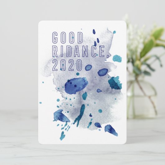 Goede Riddans, 2020 Feestdagenkaart (Staand voorkant)