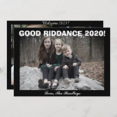 GOEDE RIJDANSE! KERSTKAART (Voorkant / Achterkant)