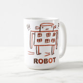 Goede Robot Koffiemok (Voorkant rechts)