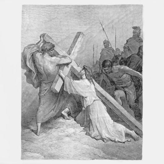 GOEDE SAMARITAAN Fleece Deken (Voorkant)