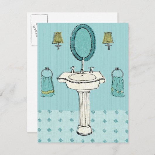 Goede schoonmaakbeurt briefkaart (Voorkant / Achterkant)