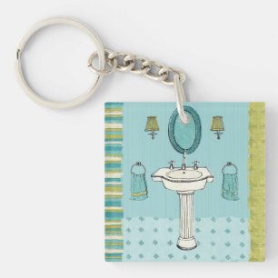 Goede schoonmaakbeurt sleutelhanger