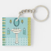 Goede schoonmaakbeurt sleutelhanger (Achterkant)