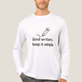 Goede schrijvers houden het simpel Tri-Blend shirt