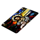 Goede Shepherd Glas in lood Magnet Magneet (Linkerzijde)