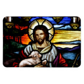 Goede Shepherd Glas in lood Magnet Magneet (Horizontaal)