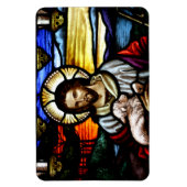 Goede Shepherd Glas in lood Magnet Magneet (Verticaal)