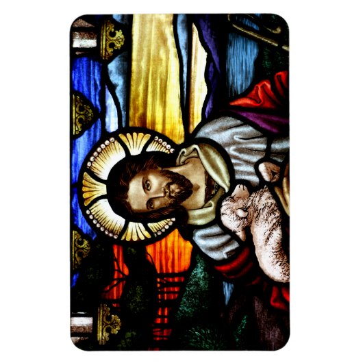 Goede Shepherd Glas in lood Magnet Magneet (Verticaal)