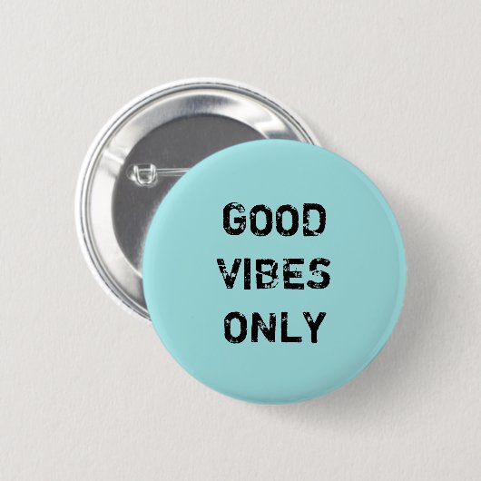 GOEDE SLECHTS VIBES RONDE BUTTON 5,7 CM (Voorkant /achterkant)