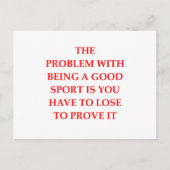 goede sport briefkaart (Voorkant)