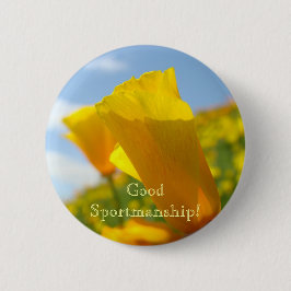Goede Sportiviteit! Moeder steunt knoop Moeders Ronde Button 5,7 Cm