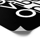 goede stampers alleen poster trendy hipster decor (Hoek)