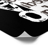 goede stampers alleen poster trendy hipster decor (Hoek)