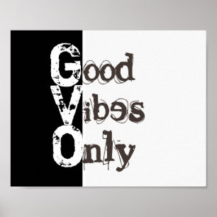 goede stampers alleen poster trendy hipster decor