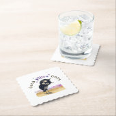 Goede steekproeven slechts met Curieuze Owl Kartonnen Onderzetters (Insitu)