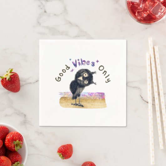 Goede steekproeven slechts met Curieuze Owl Servet (Insitu)