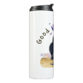 Goede steekproeven slechts met Curieuze Owl Thermosbeker (Gedraaid links)