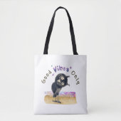 Goede steekproeven slechts met Curieuze Owl Tote Bag (Voorkant)