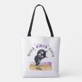 Goede steekproeven slechts met Curieuze Owl Tote Bag (Achterkant)