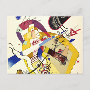 Goede stemming, 1923 by Wassily Kandinsky Briefkaart