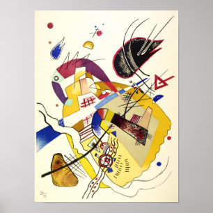 Goede stemming, 1923 by Wassily Kandinsky Poster