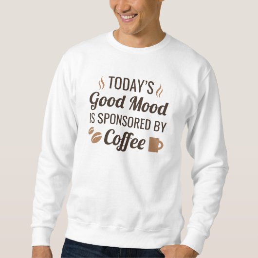 Goede Stemming Koffie Trui (Voorkant)