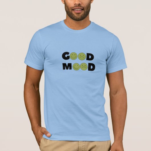 "Goede Stemming" T-shirt met dikke letters – Versp (Voorkant)