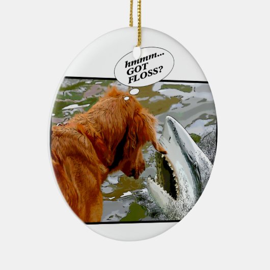 GOEDE STROOM? ORNAMENT - DOG / SHARK (Rechts)