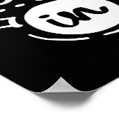 Goede tanden zijn altijd in stijl poster (Hoek)